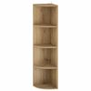 vidaXL Mensola angolare 4 livelli 41,5 x 41,5 x 143 cm