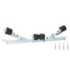 vidaXL Supporto Inferiore per Rimorchio Barca 90,5 x 12 x 32 cm