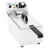 vidaXL Friggitrice Elettrica in Acciaio Inossidabile 6 L 2000 W