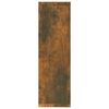 vidaXL Mensola a Muro Rovere Fumo 85x16x52,5 cm in Legno Multistrato