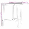 vidaXL Tavolo da Giardino Marrone 78 x 46 x 75 cm