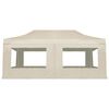 vidaXL Gazebo Professionale Pieghevole Alluminio con Pareti 6x3m Crema
