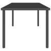 vidaXL Set da Pranzo per Giardino 11 pz in Acciaio