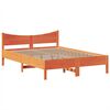 vidaXL Letto senza Materasso Marrone Cera 140x190 cm in Legno di Pino