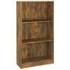 vidaXL Libreria Rovere Fumo 60x24x109 cm in Legno Multistrato