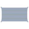 vidaXL Vela da ombra solare Blu e Bianco 4,5 x 2,5 m