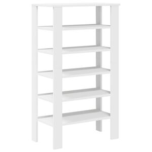 vidaXL Scarpiera Bianca 61x32x105 cm in Truciolato