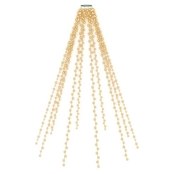 vidaXL Rete di Luci per Albero di Natale con 500 LED 500 cm