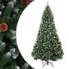vidaXL Albero di Natale Artificiale con Rami Pieghevoli 270 cm PVC