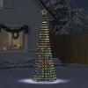 vidaXL Albero di Natale a LED 475 LED Colorato 247 cm