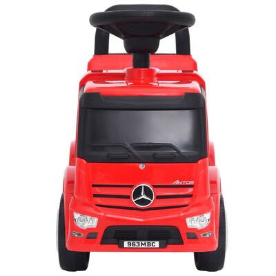 vidaXL Furgone per Bambini Mercedes-Benz Rosso
