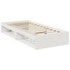 vidaXL Dormeuse senza Materasso Bianca 80x200 cm Legno Massello Pino