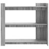 vidaXL Tavolo Consolle Grigio Sonoma 100x35x90 cm in Legno Multistrato