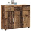 vidaXL Credenza Legno vecchio 88,5 x 30,5 x 73 cm Legno multistrato