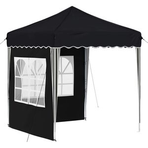 vidaXL Tenda per feste a pop-up Antracite 195 x 195 x 245 cm