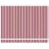 vidaXL Tenda Retrattile Rosso e bianco 350 x 250 cm Tessuto