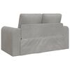 vidaXL Divano letto Grigio chiaro 148 x 71 x 83 cm Velluto