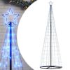 vidaXL Albero di Natale a LED 550 LED Blu 300 cm