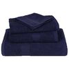 vidaXL Asciugamani FROGN 4 pz Blu Navy 100x200 cm 360 g/m&sup2;