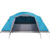 vidaXL Tenda da Campeggio Crossvent per 8 Persone Blu Impermeabile