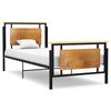 vidaXL Giroletto in Metallo 90x200 cm