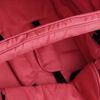 vidaXL Passeggino 2 in 1 Rosso in Alluminio