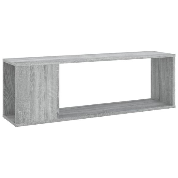 vidaXL Mobile TV Grigio Sonoma 100x24x32 cm in Legno Multistrato