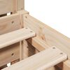 vidaXL Letto senza Materasso 120x190 cm in Legno Massello di Pino