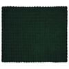 vidaXL Coperta in Pelliccia di Coniglio Finta Verde Scuro 130 x 150 cm