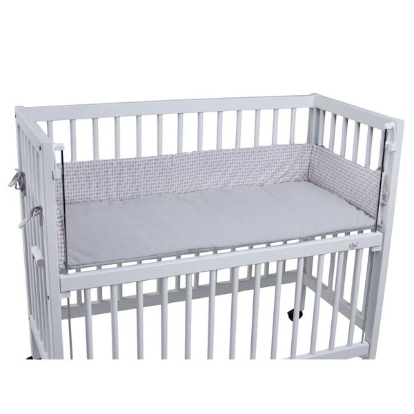 tiSsi Nido Intarsiato per Culla da Letto Sophie Pastello a Rombi