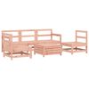 vidaXL Set Divani da Giardino 6 pz in Legno Massello Abete Douglas