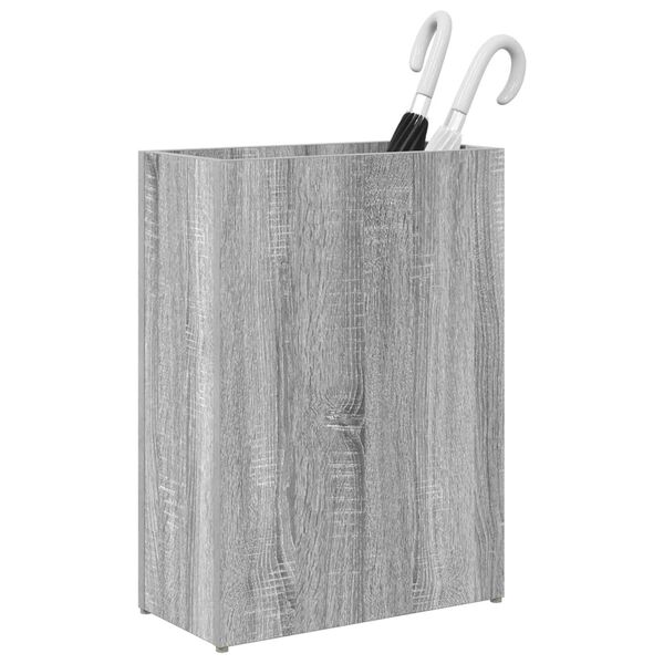 vidaXL Supporto per Ombrellone Grigio Sonoma 40 x 20 x 55,5 cm