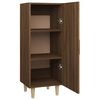 vidaXL Credenza Rovere Marrone 34,5x34x90 cm in Legno Multistrato