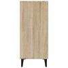 vidaXL Credenza Rovere Sonoma 90x34x80 cm in Legno Multistrato