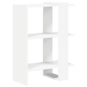 vidaXL Libreria Bianco 52 x 25 x 71,5 cm Legno multistrato