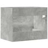 vidaXL Mobile Lavabo Grigio Cemento 60x38,5x48 cm in Legno Multistrato