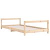 vidaXL Giroletto per Bambini 90x190 cm in Legno Massello di Pino
