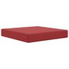 vidaXL Cuscino per divano da esterno 2 pcs Rosso vino Poliestere
