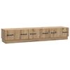 vidaXL Mobile TV 147 x 34,5 x 27 cm Rovere Artigianale