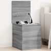 vidaXL Contenitore Grigio Sonoma 40x42x46 cm Legno Multistrato