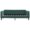 vidaXL Letto da Giorno Verde Scuro 90x200 cm in Velluto