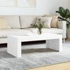 vidaXL Tavolino da Salotto Bianco 102x50x36 cm in Legno Multistrato