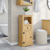 vidaXL Mobile da Bagno Corona 45x33x110 cm in Legno Massello di Pino