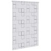 vidaXL Tenda a Rullo per Doccia 160x240 cm Quadrati