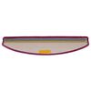 vidaXL Tappetini per scale 15 pz 65x21x4 cm rosa semicircolari grandi