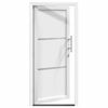 vidaXL Porta Frontale Bianco PVC