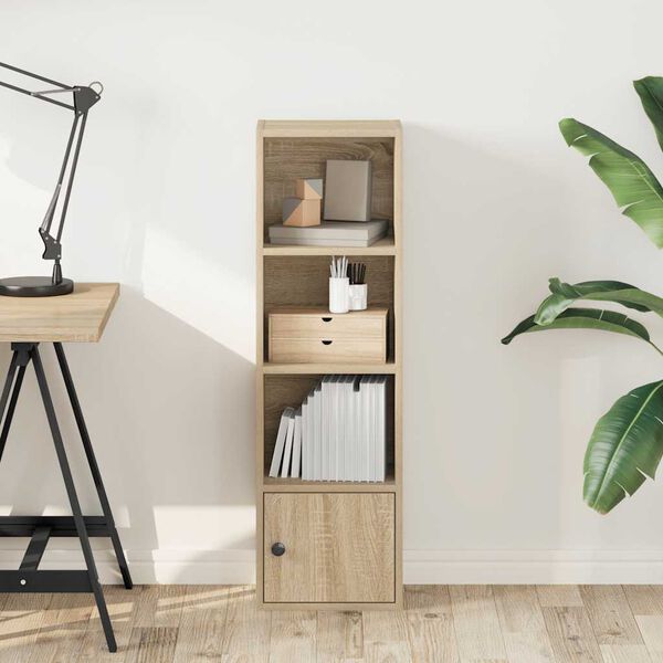 vidaXL Libreria Rovere Sonoma 31x24x102 cm in Legno Multistrato