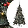 vidaXL Albero di Natale artificiale con 150 LED Verde 120 cm