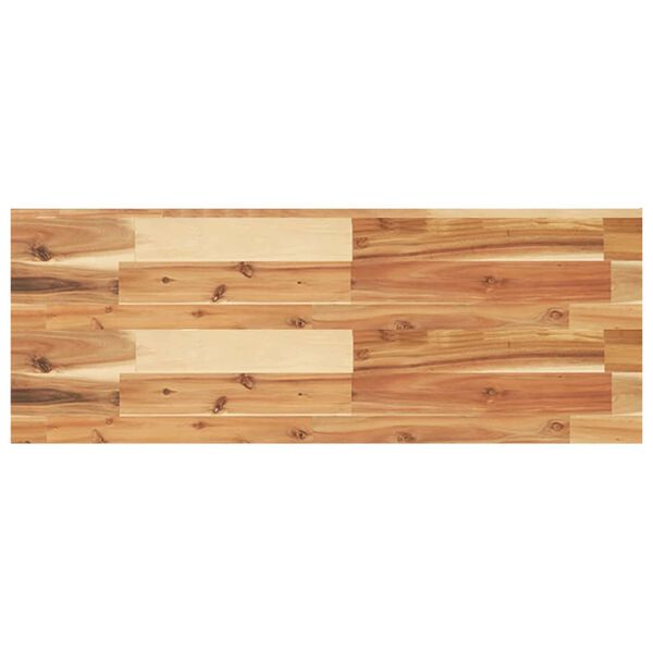 vidaXL Ripiano a Parete 100x30x4cm Legno Massello Acacia Rifinito Olio