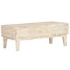 vidaXL Tavolino da Salotto 90x50x35 cm in Legno Massello di Recupero